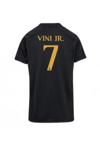 Real Madrid Vinicius Junior #7 Jalkapallovaatteet Naisten Kolmaspaita 2023-24 Lyhythihainen